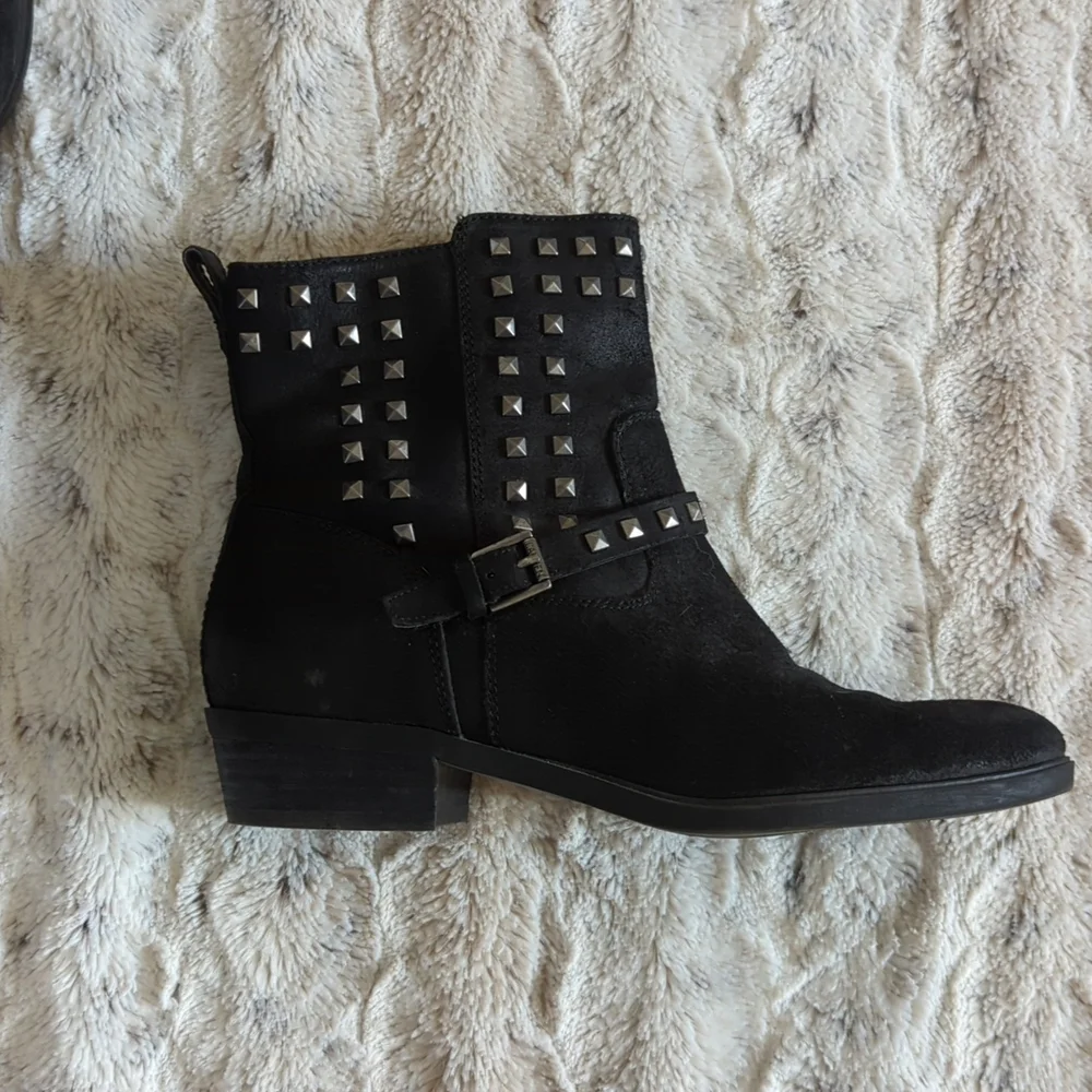 Ralph Lauren Shaelynn Studded Ankle Boots
